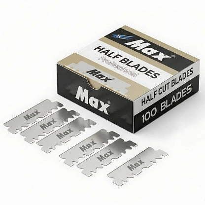 100 Pieces Single Edge Disposable 4.4cm Blades for Barber Razors