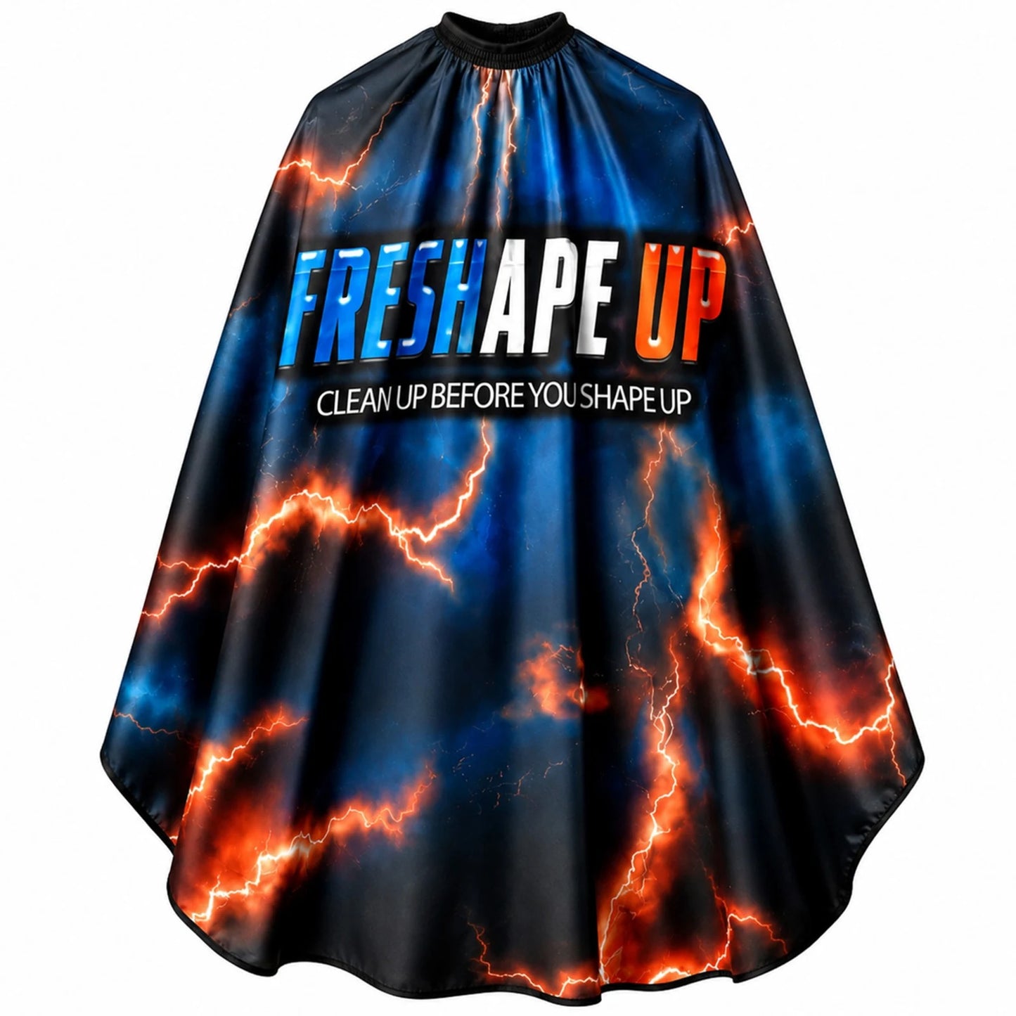 Freshape Up Barber Cape, Professional Hair Cutting Cape for Men Women Kids, 63 x 55 Inch Waterproof Salon Cape (Premium Capes)
