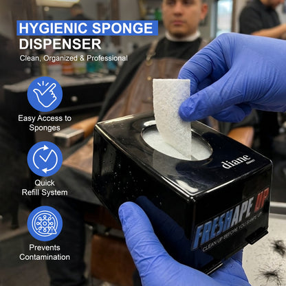 Freshape Up Sponge Dispenser Holder – Professional Barber Sponge Organizer